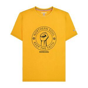 Lambretta Mens Northern Soul T-Shirt / Gold